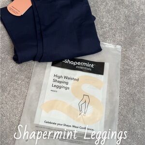 Shapermint Navy High Waisted Leggings